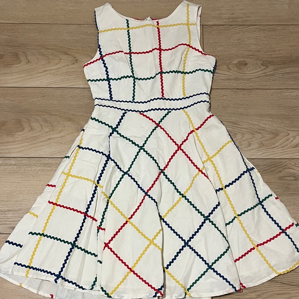 RickRack ModCloth Pattern Dress medium